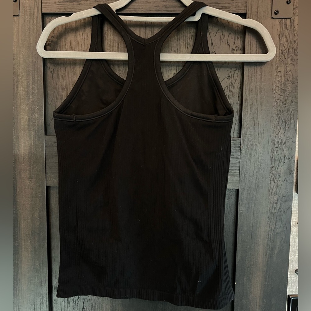 Women's Ribbed Athletic Tank Top Set - Black, Pink, Gray - Picture 3 of 7